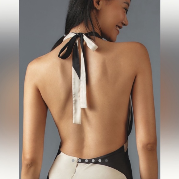 Nwt bardot citron halter midi dress - Picture 7 of 13